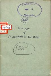 Messages Of Sri Aurobindo And The Mother Sri Aurobindo : Ishwar Ashram ...