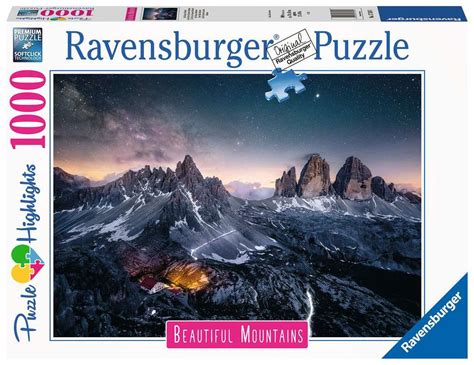 Las Tres Cimas De Lavaredo Dolomitas Puzzle Adultos Puzzles