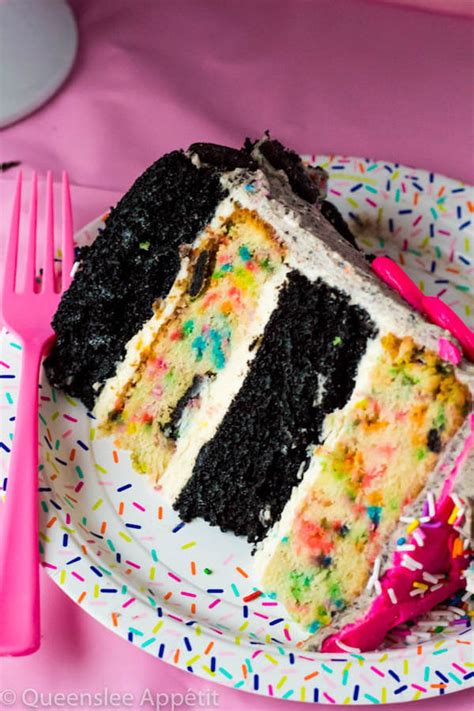 Birthday Cake Oreo Cake Recipe Queenslee Appétit