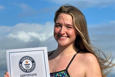 Lisburn Teen Jessika Robson Is Thrilled To Be Nominated For The World Open Water Swimming Woman