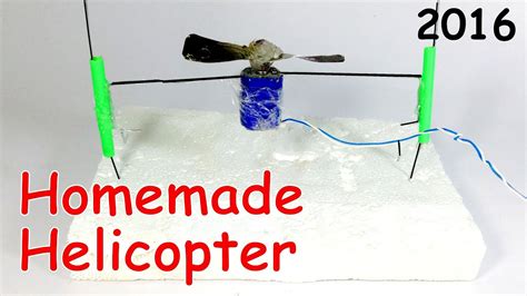 How To Make A HELICOPTER With MOTOR At Home That Flies Easy YouTube