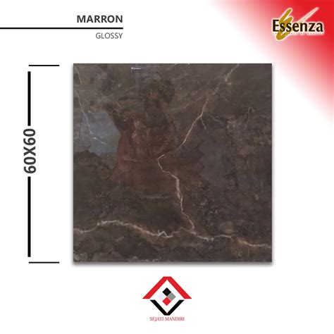 Jual Granit X Motif Marmer Essenza Marron Shopee Indonesia