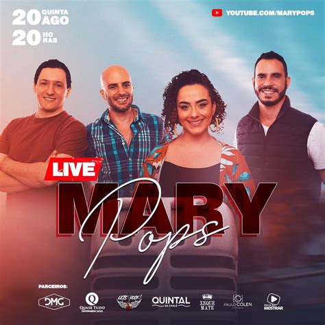 Banda Mary Pops Realiza Live No Dia 20 De Agosto Jornal Minas De Fato