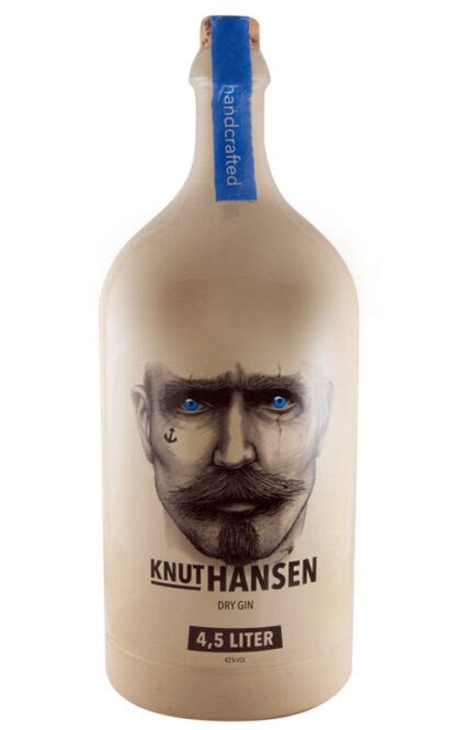 Knut Hansen Dry Gin Dalla Germania Formato Magnum Da Cl