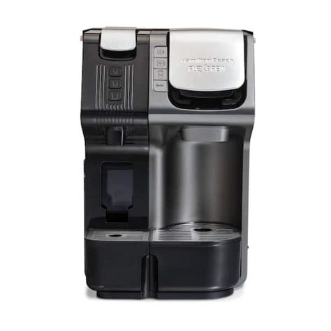 Hamilton Beach Flexbrew Universal 1 Cup Black Drip Single Serve Coffee Maker 49930 The Home Depot