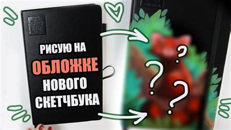 Начинаю Новый Скетчбук // Рисую на Обложке Скетчбука // Иллюстрация ...