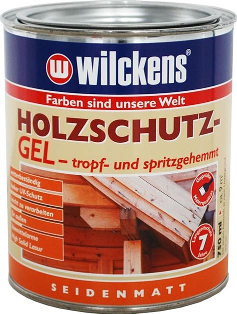 Wilckens Holzschutz Gel Nussbaum Ml Amazon De Baumarkt