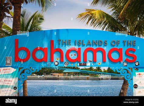 Nassau Bahamas Sign Hi Res Stock Photography And Images Alamy