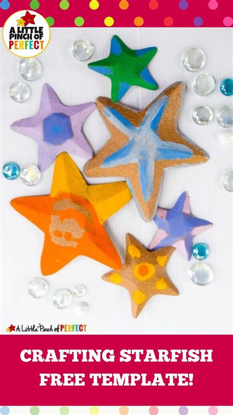 Starfish Craft With Free Template For Kids Artofit