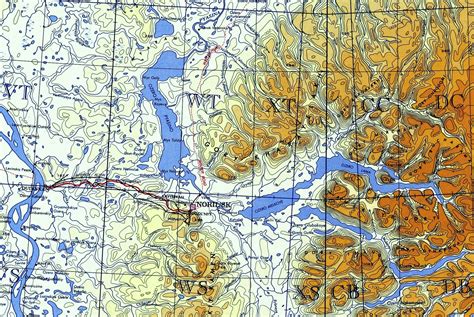 ОКРЕСТНОСТИ НОРИЛЬСКА НА СТАРИННЫХ КАРТАХ РОССИИ (12): kras_yar ...