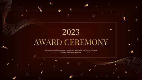 Awards Show Sign Template