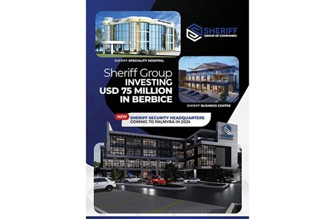 ‘sheriff To Invest Us75 Million In Palmyra Guyana Chronicle