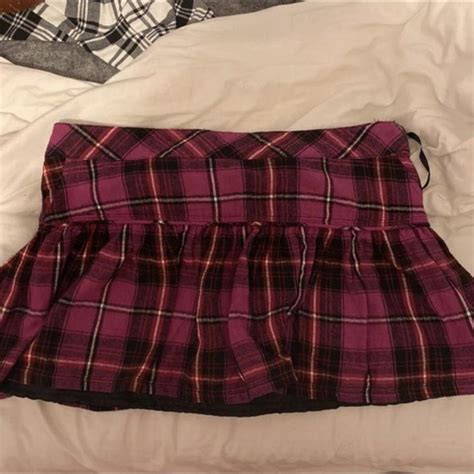 Y2k Hot Pink Micro Mini Skirt Uk Size 12 2000s Depop