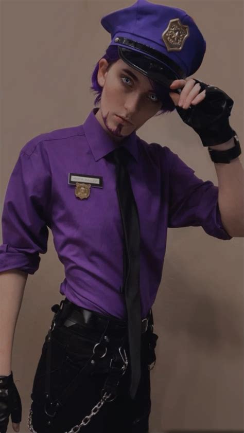 William Afton Cosplay In 2024 Purple Guy Fnaf Cosplay Cosplay
