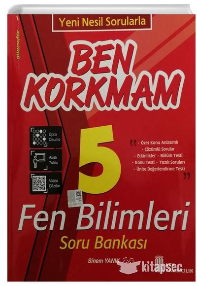 S N F Ben Korkmam Fen Bilimleri Soru Bankas Ata Yay Nc L K