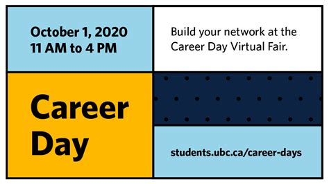 Ubc Career Day Virtual Fair Ubc Okanagan Events Calendar