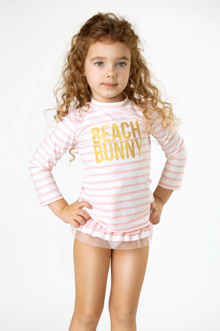 Rashguard Set Beach Bunny Shade Critters