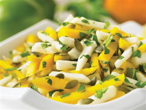 Mango Jicama Pumpkin Seed And Fresh Herb Salad Kosher