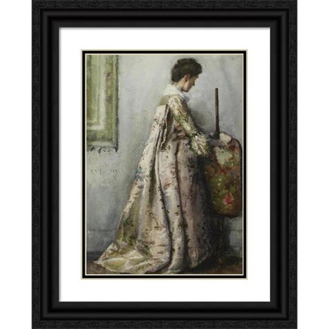 Henry Scott Tuke X Black Ornate Wood Framed Double Matted Museum