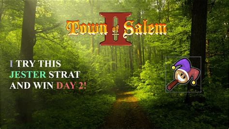 SPEEDRUN JESTER WIN TOWN OF SALEM 2 YouTube