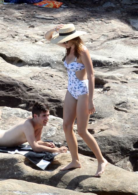 DEMI HARMAN In Bikini At A Beach In Sydney HawtCelebs