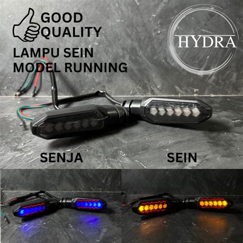 Jual LAMPU SEN SEIN MOTOR LED RUNNING UNIVERSAL LAMPU SEN VIXION CB150