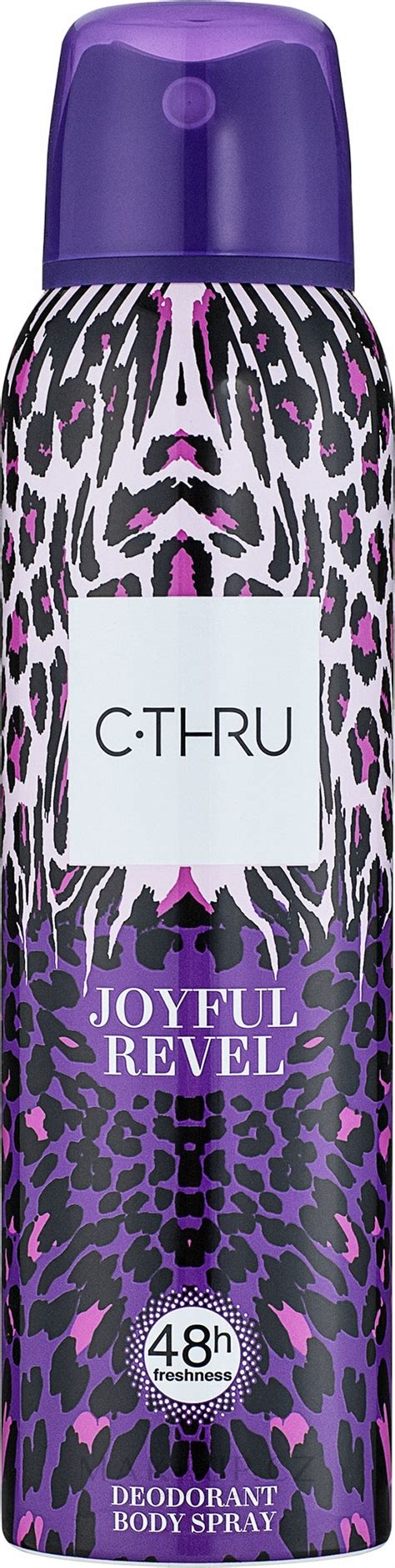 C Thru Joyful Revel Deodorant Ve Spreji Makeup Cz