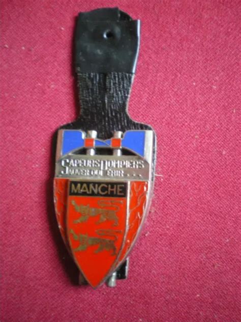 Insigne De Pompiers Pucelle Sapeurs Pompiers D Partement De La Manche