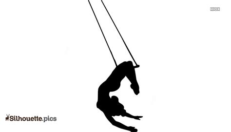 High Flying Trapeze Svg Circus Act Clipart Acrobats Png Dxf Logo