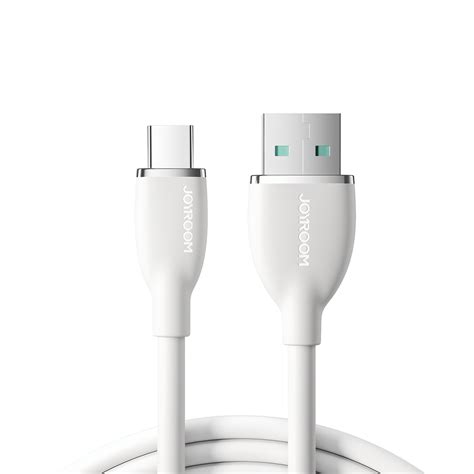 JOYROOM SA29 AC3 3A USB To USB C Type C Liquid Silicone Fast Charging