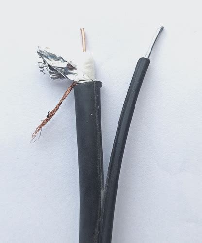 Cable Coaxial Rg 6 Con Mensajero Rollo 305 Metros Envío gratis