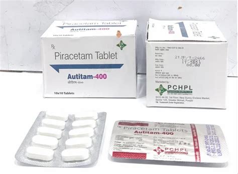 Piracetam 400 Mg Tablets AUTITAM at ₹ 79/box | Jaripatka | Nagpur | ID ...