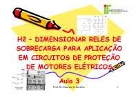 Aula 3 Instalações Eletricas reles sorbecarga Eletrica industrial