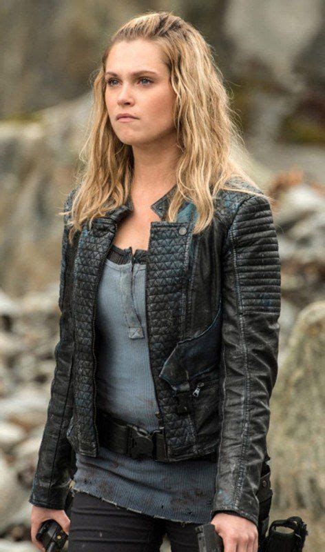 The 100 Eliza Taylor Black Leather Clarke Griffin Jacket Clarke The