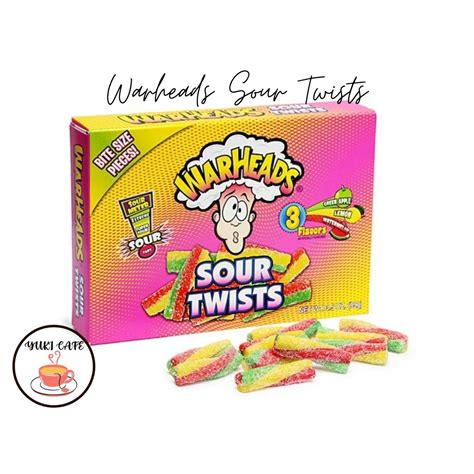 Jual Permen Warheads Sour Twists 99g Shopee Indonesia