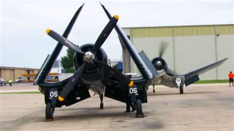 Sound Of An F4U Corsair Firing Up | Frontline Videos