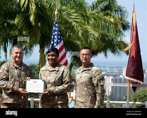 Staff Sgt Letarsha Massey Receives Meritorious Service Medal From