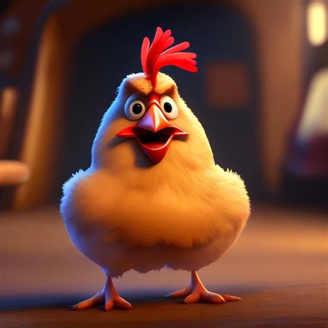 Premium Photo A Chicken With A Big Nose And A Big Nose
