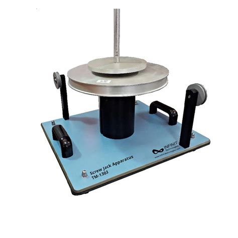 Tm 1303 Screw Jack Apparatus Infinit Tech