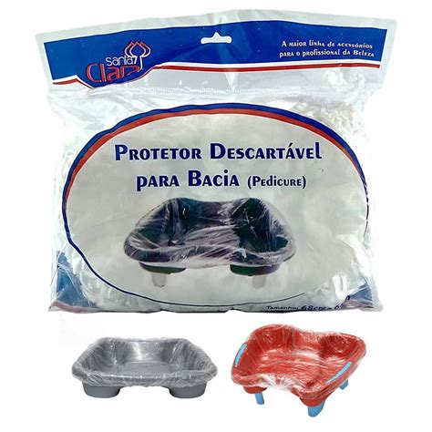 Protetor De Bacia Pedicure C Unidades Tam Cm X Cm Shopee Brasil