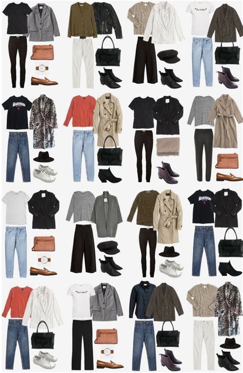 Capsule Wardrobe Women French Capsule Wardrobe Capsule Outfits