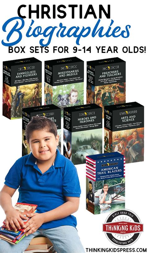 Christian Biographies For Kids Box Sets For Your 9 14 Year Olds