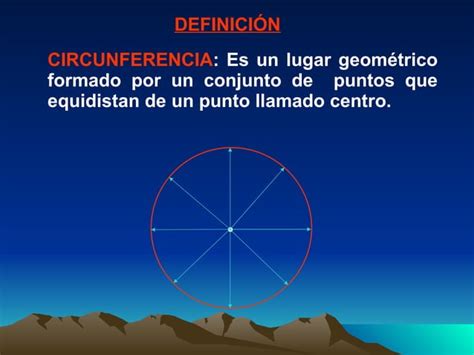 Elementos De La Circunferencia PPT