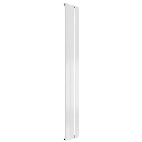 Reina Flat Single Panel White Vertical Designer Radiator Mm High X