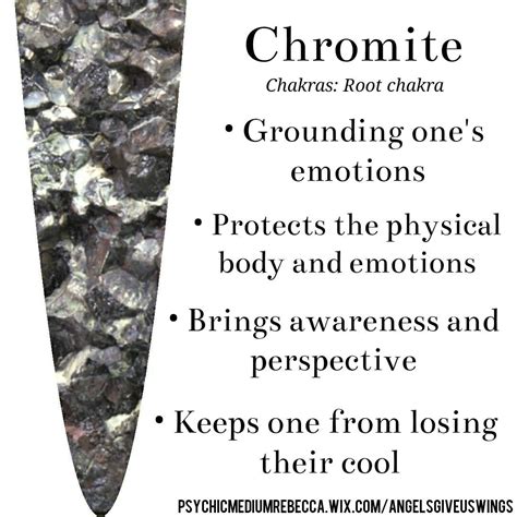 Chromite crystal meaning | Meditation crystals, Crystals healing ...