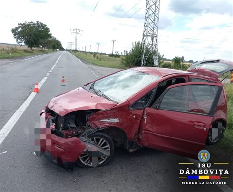 ACCIDENT CU DOUĂ VICTIME PE DN71 ÎNTRE ILFOVENI ȘI MIRCEA VODĂ