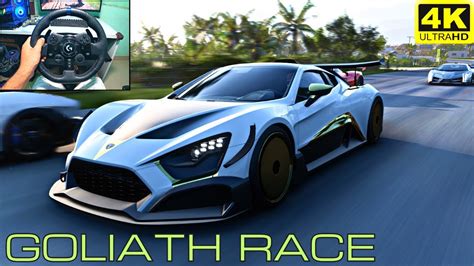 Zenvo TSR S Forza Horizon 5 Goliath Race Gameplay Logitech G923