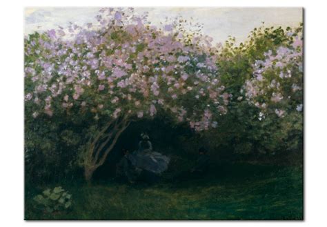 Quadro Em Tela Lilas Temps Gris Claude Monet Reprodu Es