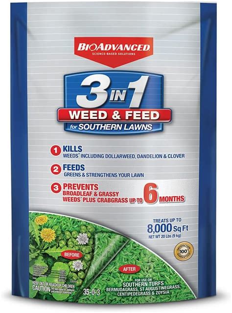 Amazon Bioadvanced In Weed Feed For Southern Lawns Lb