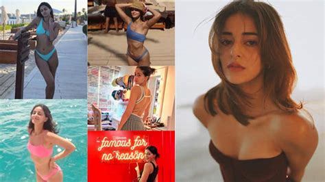 Ananya Panday Spills Hotness In Neon Bikini Sets And Backless Bodycon In Unseen Photo Roll